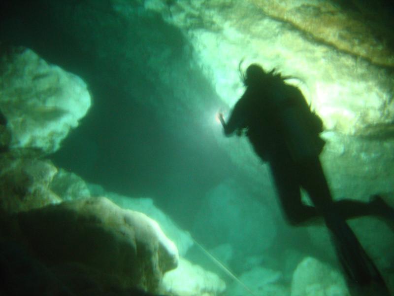 Cavern Diving in the Blue Grotto- Williston, Florida
