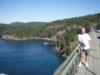 On the way to Keystone dive site on Deception Pass Bridge