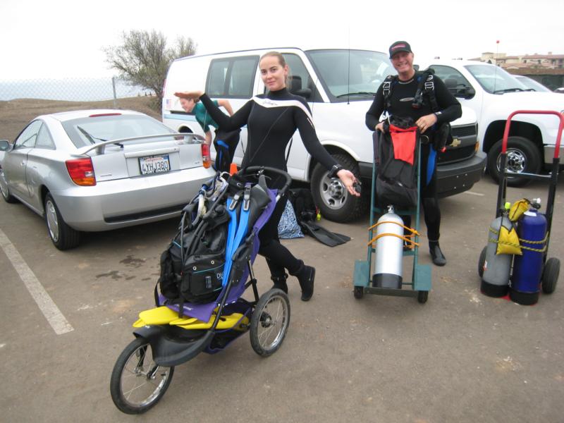 My scuba caddy