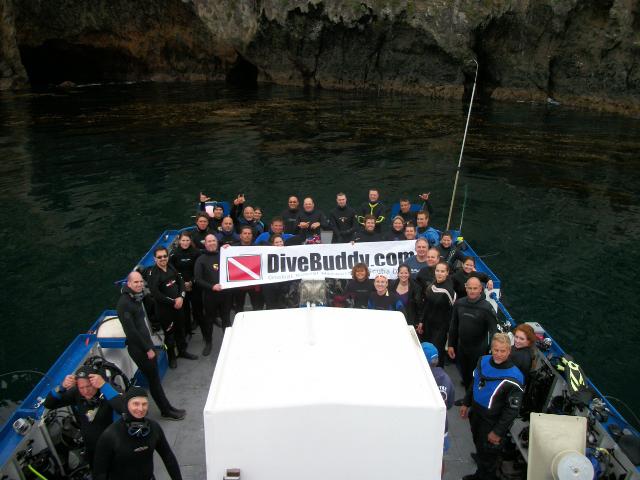 Group shot Anacapa Island