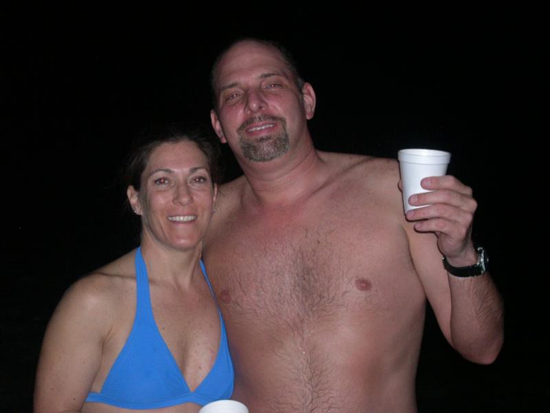 David and Shirley/beach party