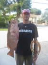 17 pound cubera snapper, deceased