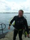First time of dry land after OW cert dives