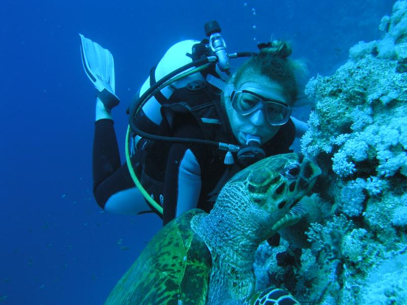 Underwater friend