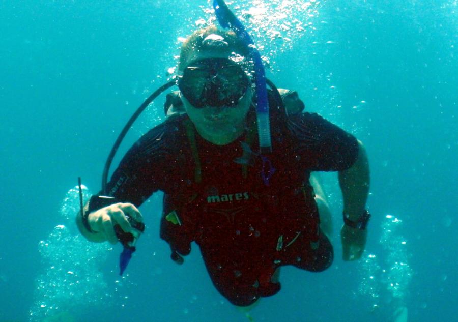 me closeup @ Key Largo Reef