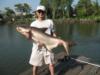 Me catching a giant mekong catfish - Bangkok 2007