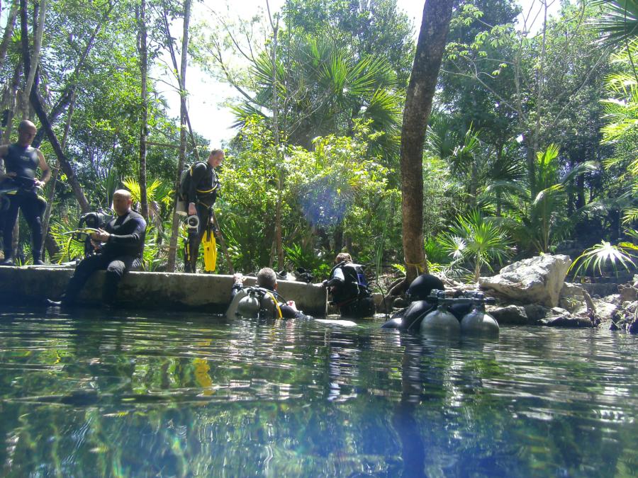 Getting out "Cenote"