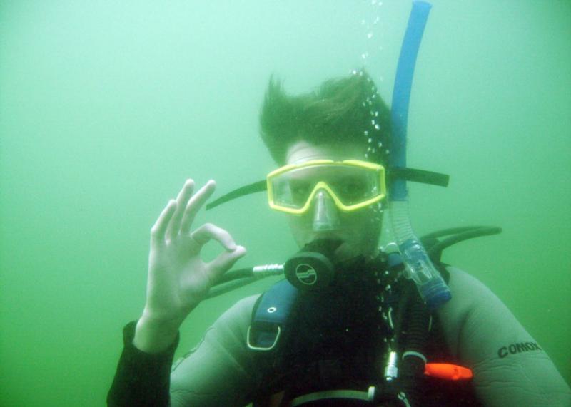 Last Dive Before Certification