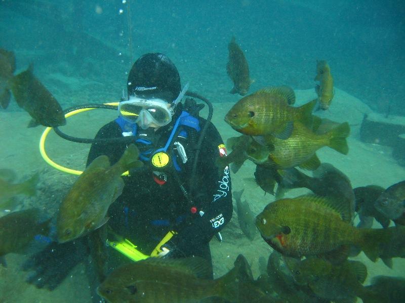 me- Vortex Springs New Years Dive 2009