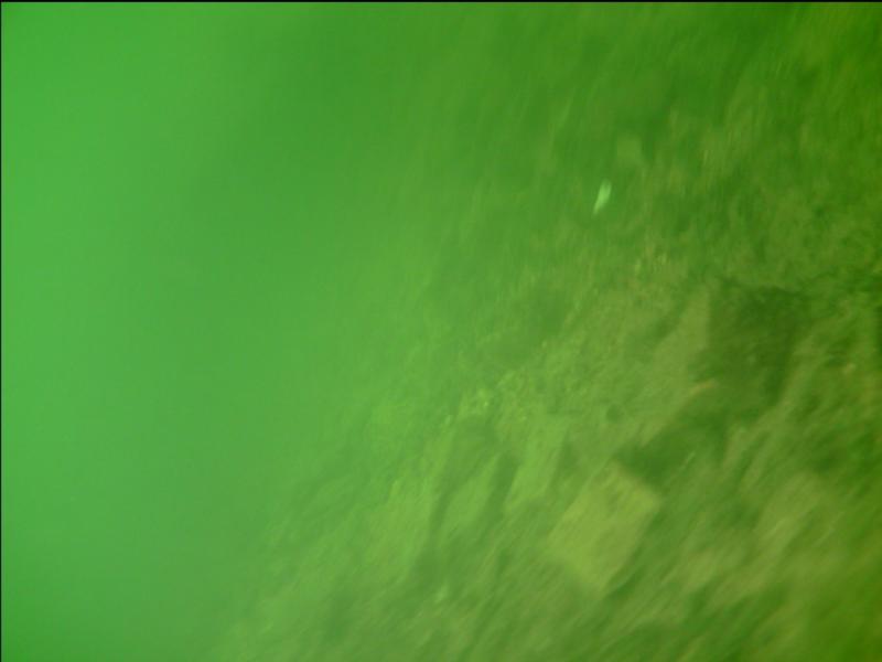 bottom of a lake