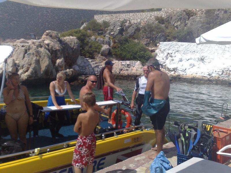 diving in Kalkan