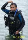 After my fifth dive at Divers Sanctuary, Batangas, Phil