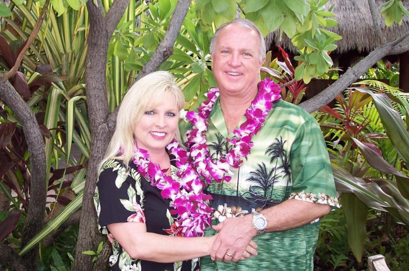 Bill and Laura in Maui 01/2008