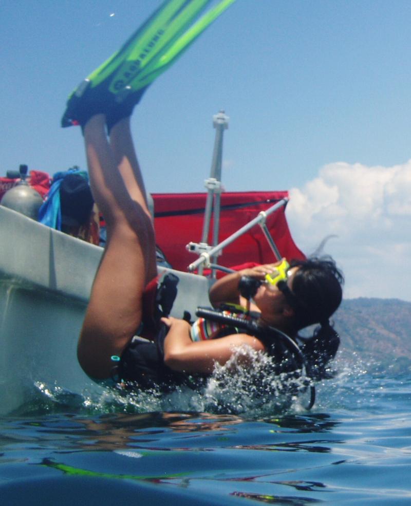 Diving Lago de Ilopango ,El Salvador 