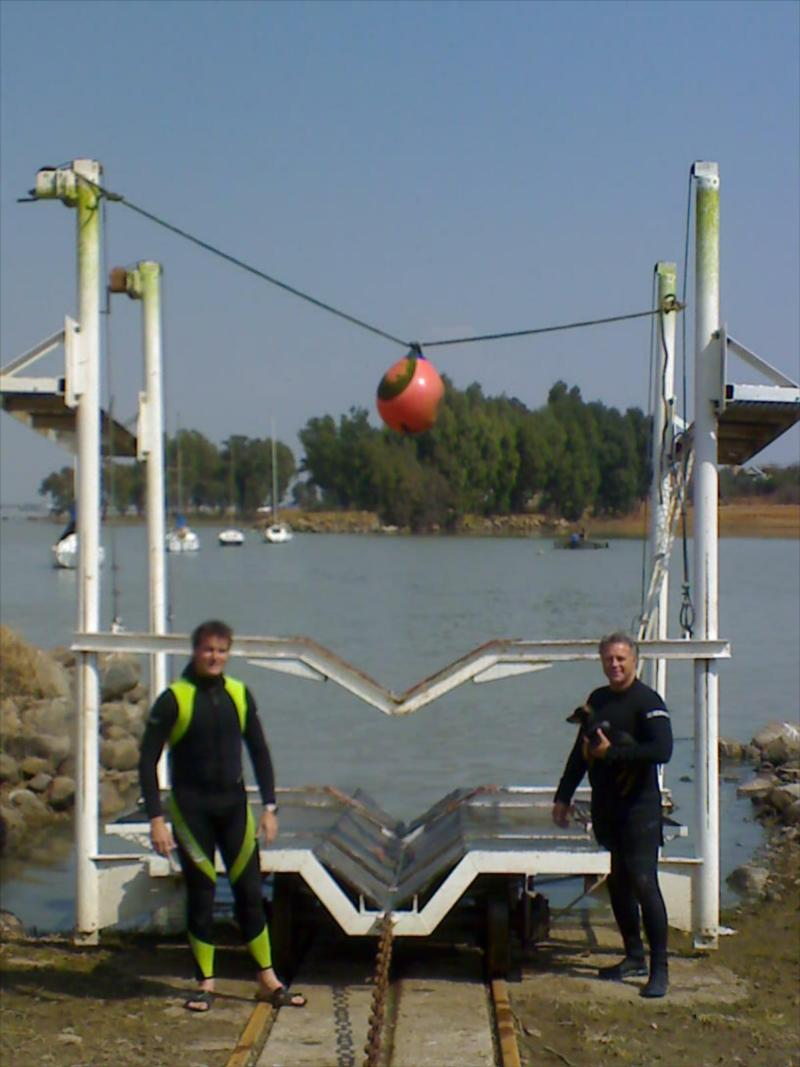 Eric & Sol retrieved this Gantry