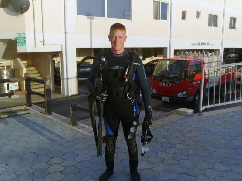 Me getting ready to Dive