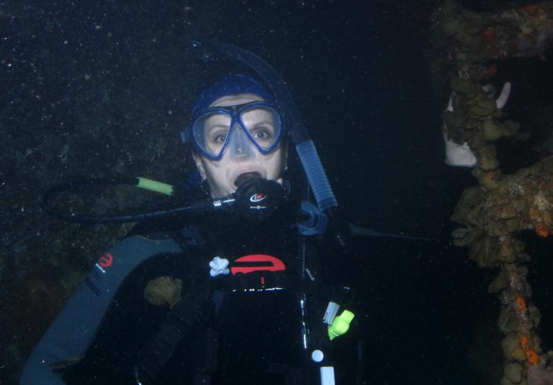 Me in Roatan - Prince Albert wreck