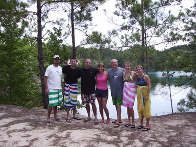 a family of new divers certified on 8/6/06  by greg