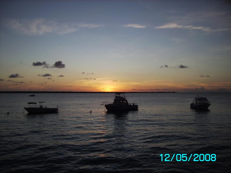 bonaire sunset