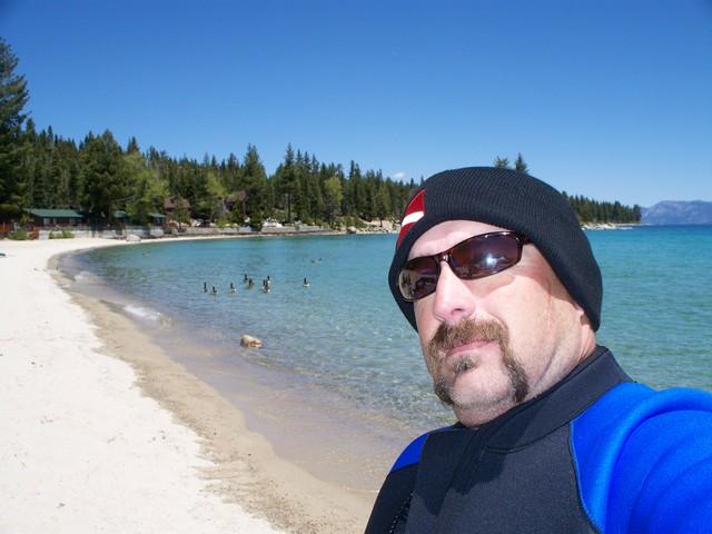 Me at Meeks Bay Lake Tahoe