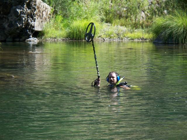 Me Diving at the Feather River