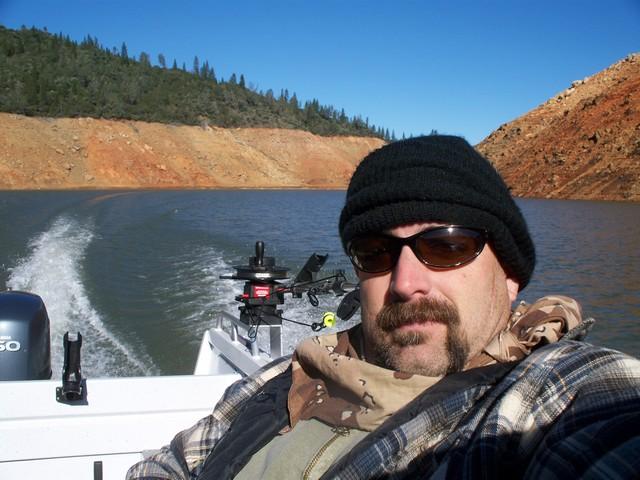 Me on Lake Oroville 1/29/2009