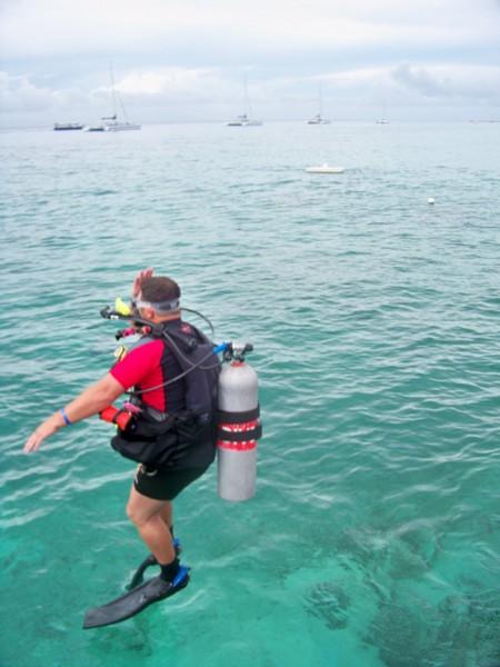 Hitting the water!!!! Cozumel MX. 