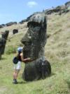 My, what big lips you have.  "The better to kiss you with," said the Moai.