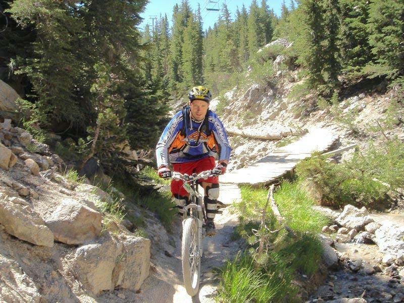 Mountainbiking in Mammoth