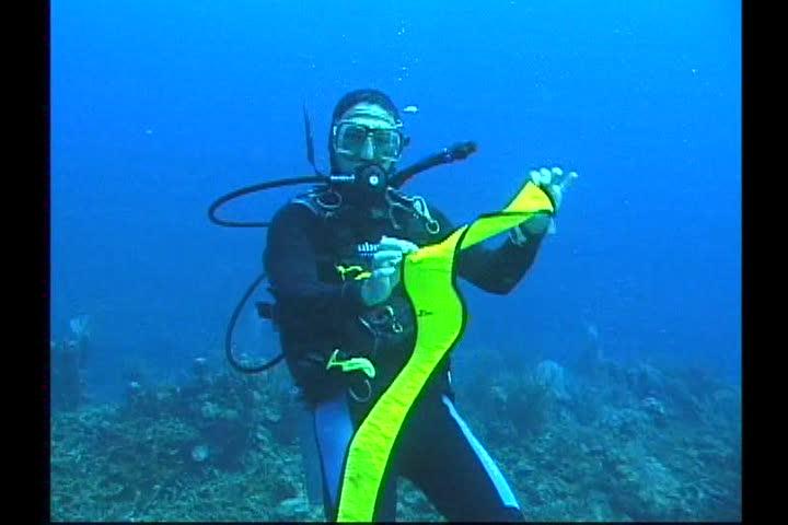 Instructor Matt -Riviera Maya- preparando ascenso