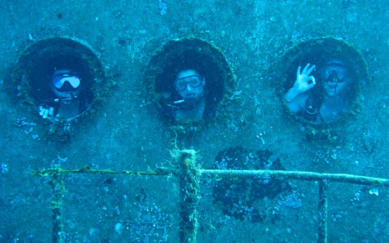 Tres Amigos in Cozumel