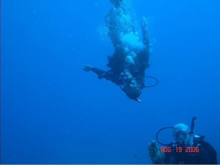 My Dive Buddy’s Cameo!