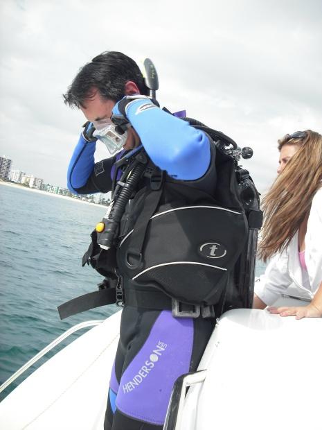 First dive of 3, Copenhagen Wreck, Pompano Beach, FL