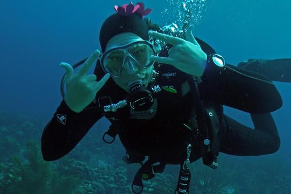 I love my dive buddy