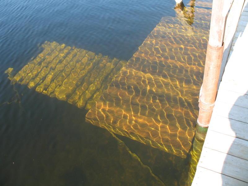 The dive platform at the Twin lakes dock