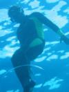 Our divemaster jumps through hoops to make sure we had a great dive