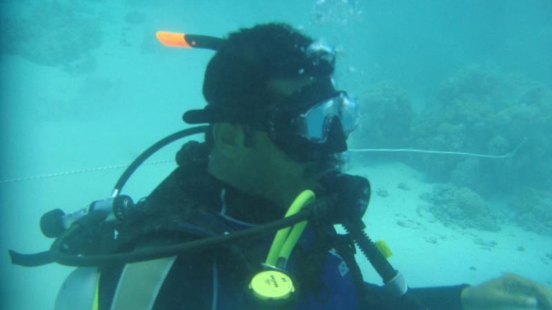 My first dive