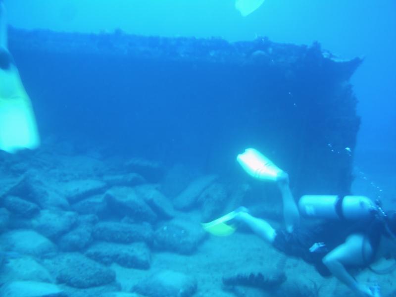 Part of Wreck in St. Thomas