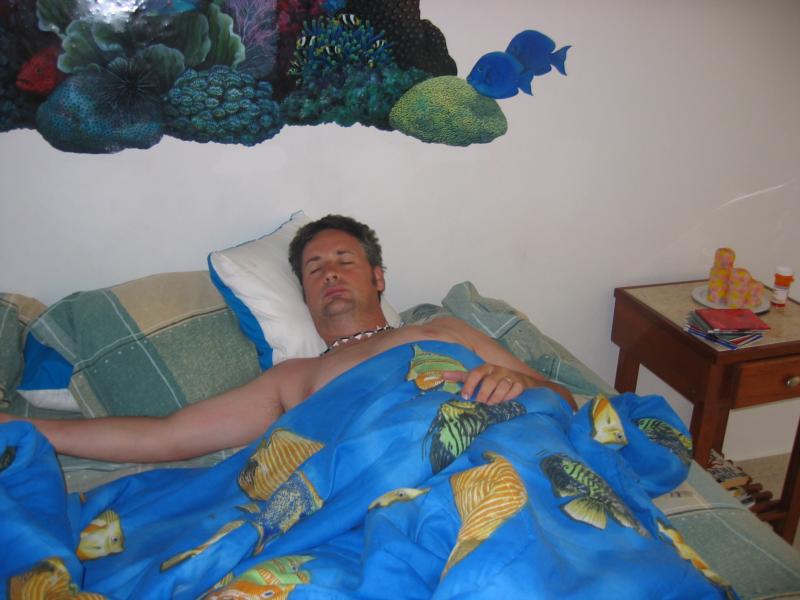 Me after shore diving all day in Cozumel