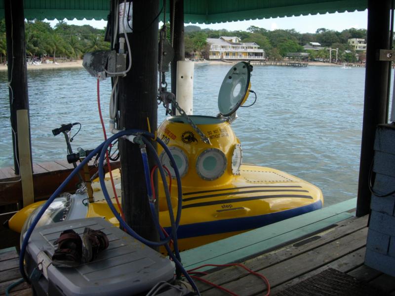 Karl’s Sub down in roatan