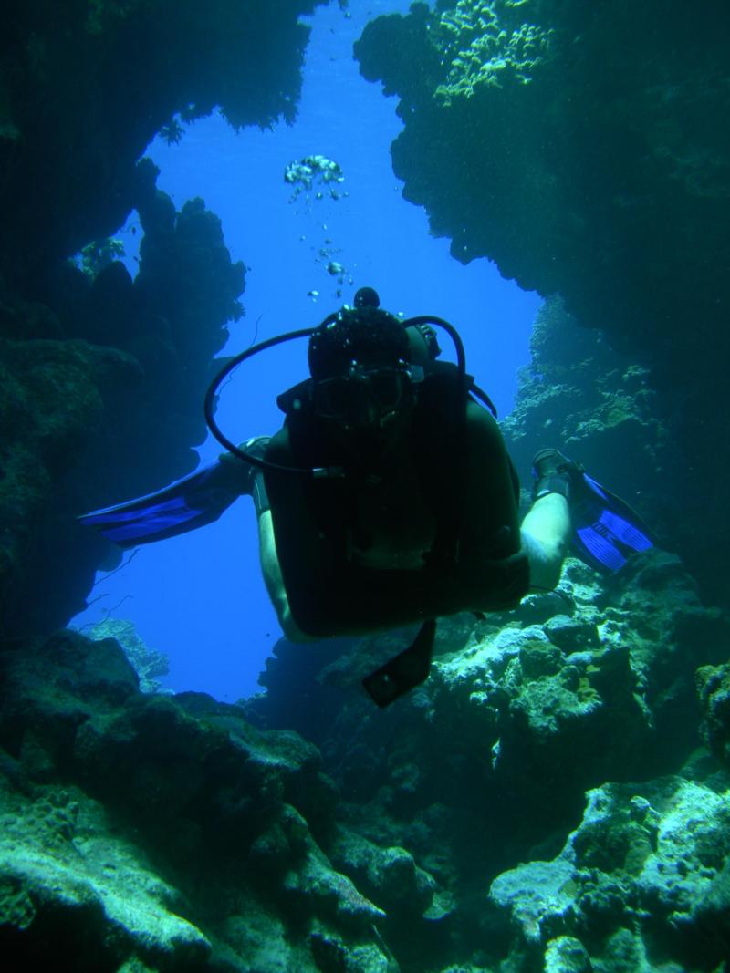 the cave in Samadai, Marsa alam, egypt