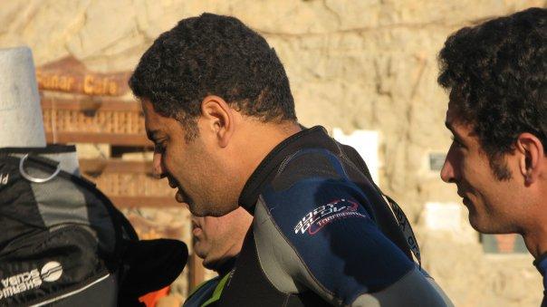 planing a dive , the full canyon of Dahab, entry at 35 m and exit at 52.