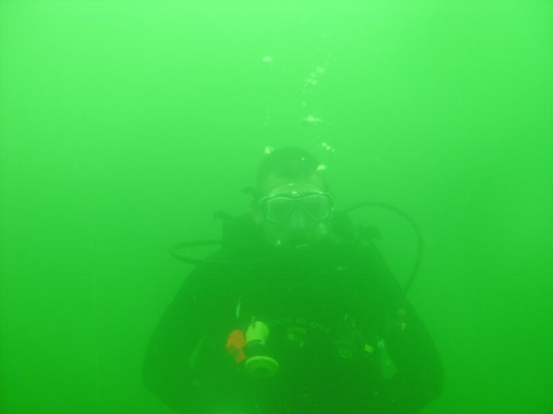 Roger (divebuddy screen name mrcorvett96) at Clear Springs