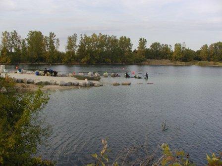 Haigh, IL. Beach entry.