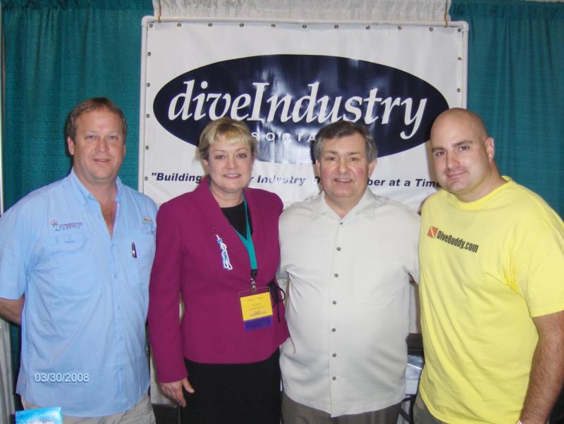 DIA Members Chris, Jennifer, Gene & Greg at BTS 08