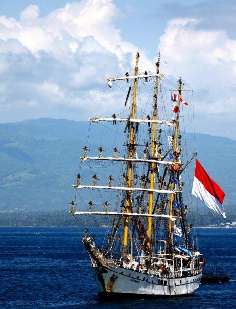 Indonesian NAVY tall ship