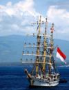 Indonesian NAVY tall ship