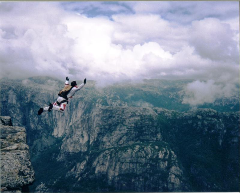 BASE Jump - Kjerag, Norway