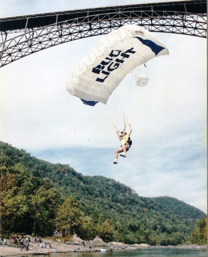 BASE Jump - New River Gorge Bridge, WV