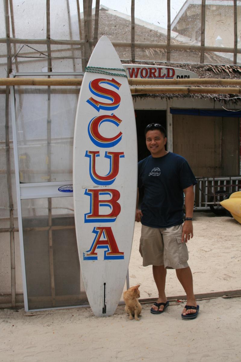 scuba world in Boracay P.I.